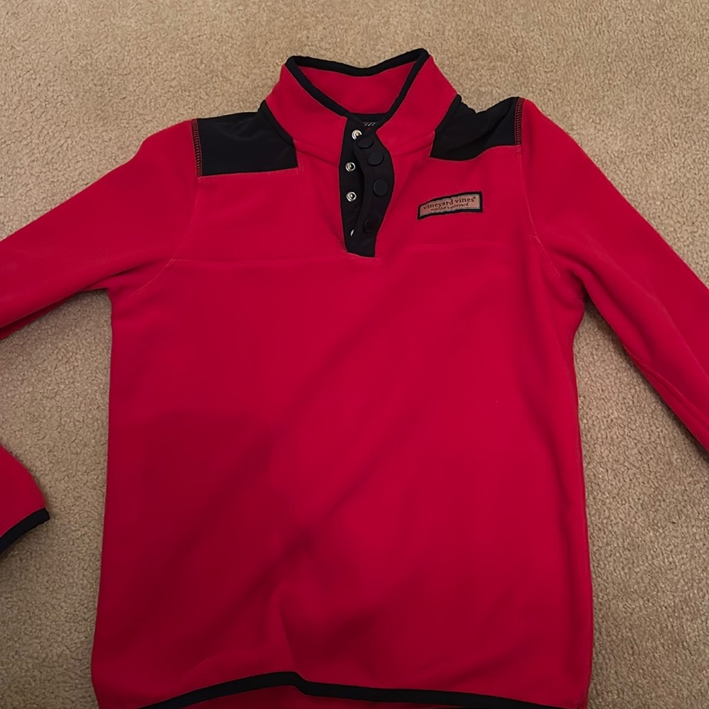Boys Fleece Snap Front Pullover